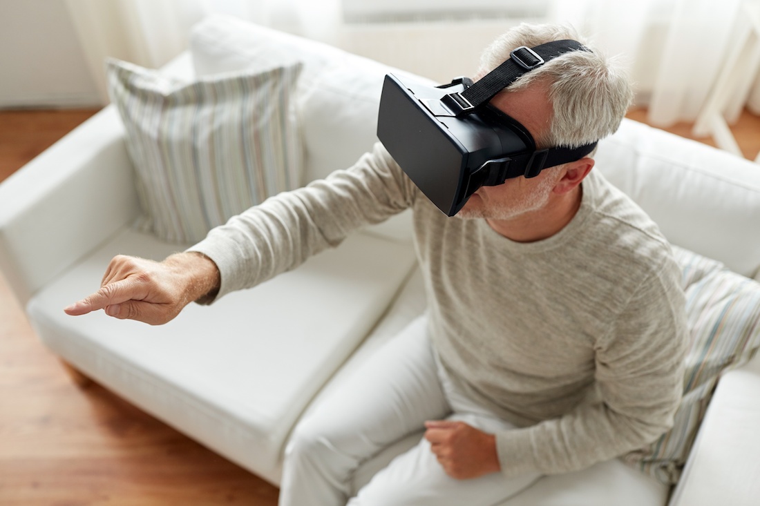 Technology and Virtual Reality Make Senior Fitness Fun
