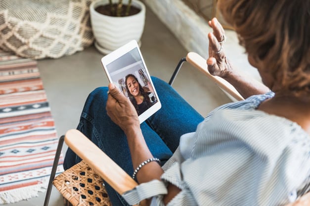 Making the Most of Virtual Visits with Seniors – The Goodman Group